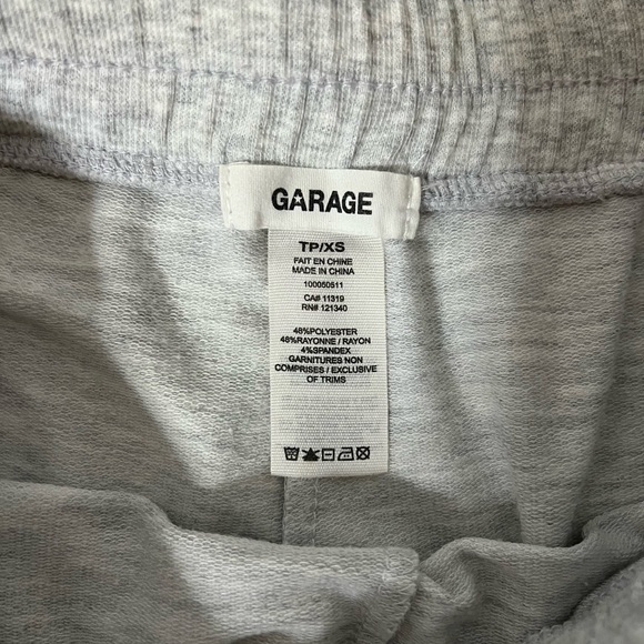 Garage Light Grey Sweatpants, XS - Picture 5 of 6